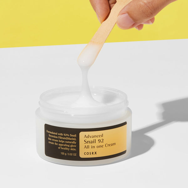 COSRX Korean skincare products arranged for hydrating glass skin routine