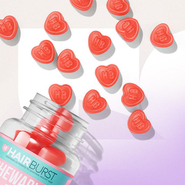 Hairburst hair vitamins and scalp care products designed to support stronger and healthier-looking hair naturally