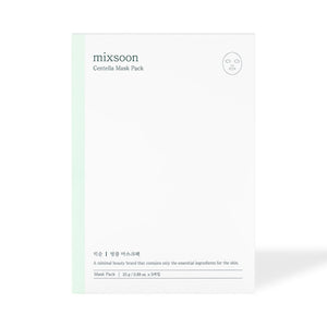 Mixsoon Centella Asiatica Sheet Mask Pack for Irritated & Sensitive Skin 1 x 25g
