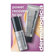Dermalogica skincare products on a purple background