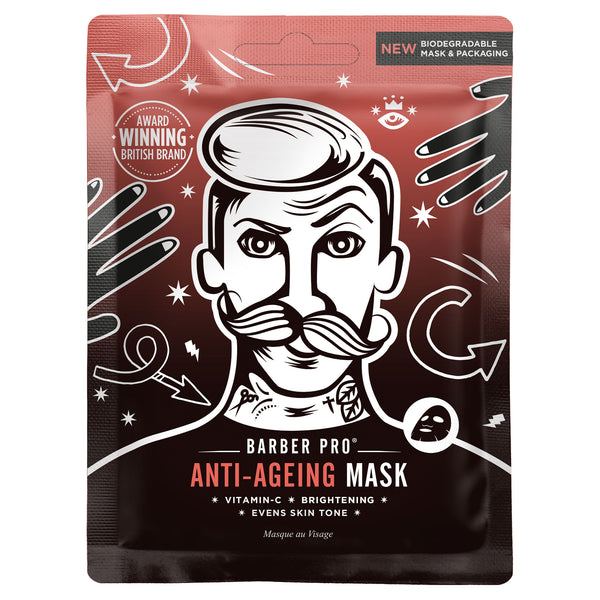 BARBER PRO Anti-Ageing Face Sheet Mask