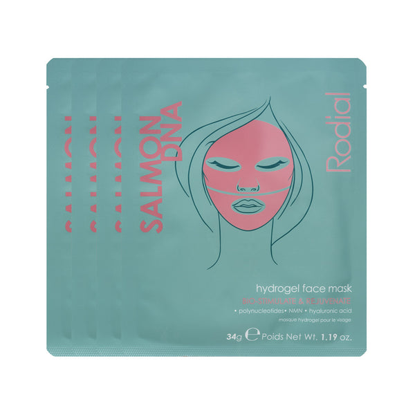 Rodial Salmon DNA Hydrogel Face Mask x4 Pack
