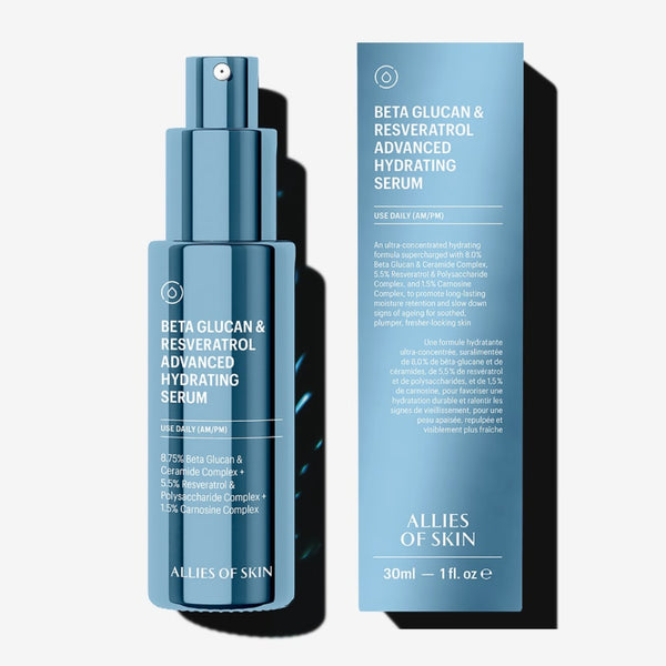 Allies of Skin Beta Glucan & Resveratrol Advanced Hydrating Serum