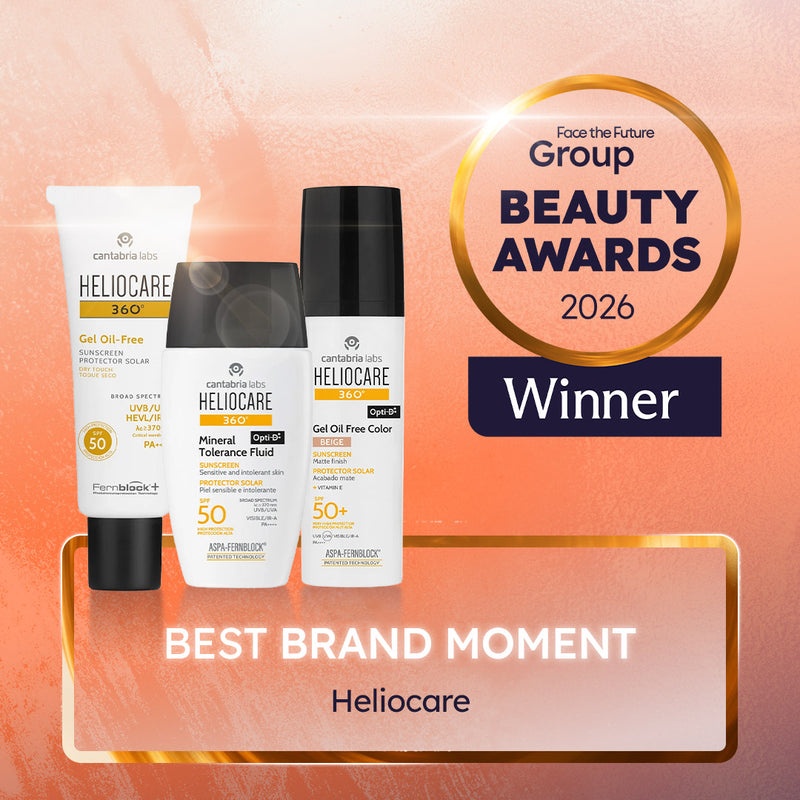 Heliocare winner of best brand moment, Face the Future Beauty Awards 2026
