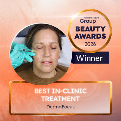 DermaFocus winner of best in-clinic treatment, Face the Future Beauty Awards 2026