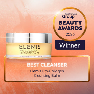 Elemis pro-collagen cleansing balm winner of best cleanser product, Face the Future Beauty Awards 2026