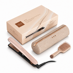 ghd Gold Hair Straightener Festive Gift Set in Cashmere Beige (worth £261)