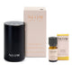 NEOM Wellbeing Pod Mini+ Waterless Essential Oil Diffuser - Black and Happiness Essential Oil Blend Duo (Worth ÂŁ92)
