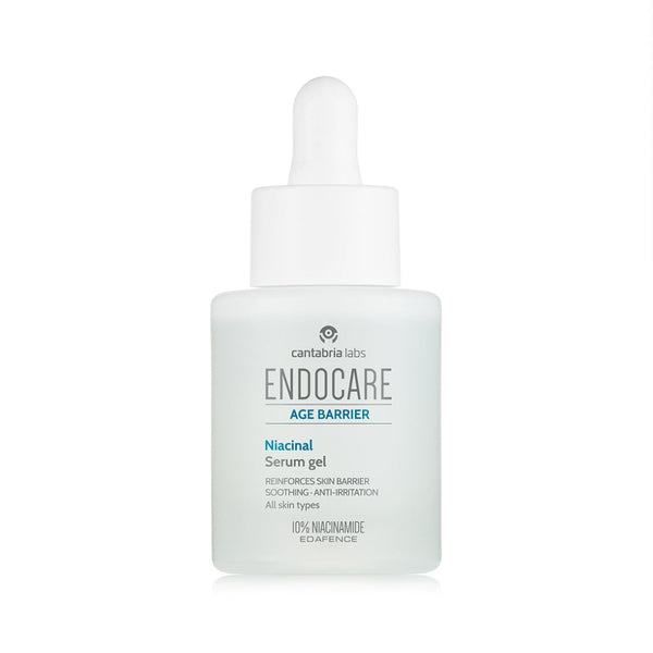 Endocare skincare serum bottle on a white background