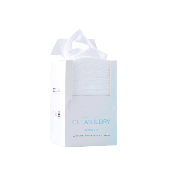 ISOSKIN Cotton Cleansing Towels - 60 sheets