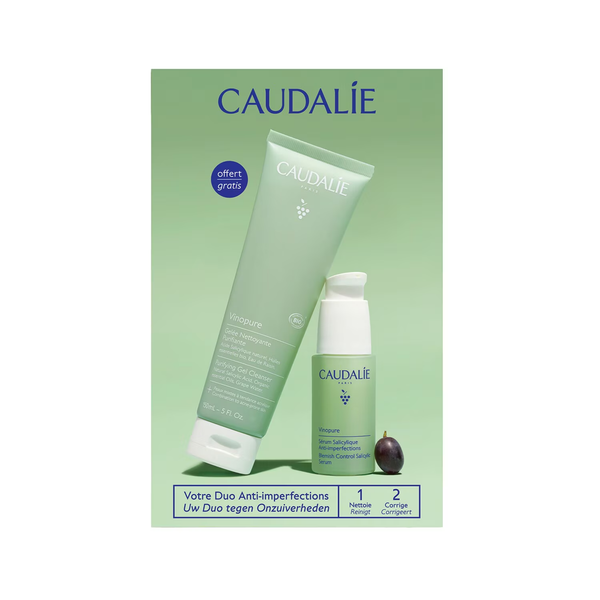 Caudalie Vinopure Clear Skin Tone & Treat Set (Worth £54)