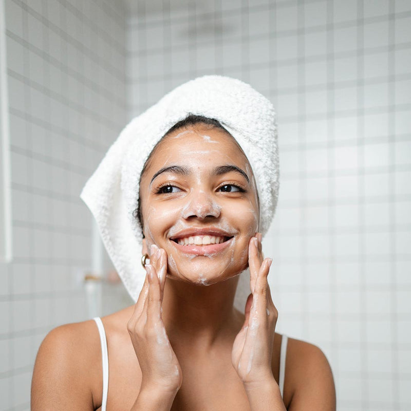 Daily skincare routine