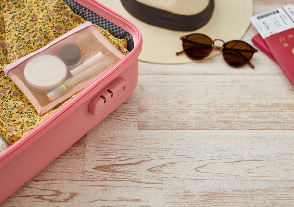 Luggage and packing for holiday