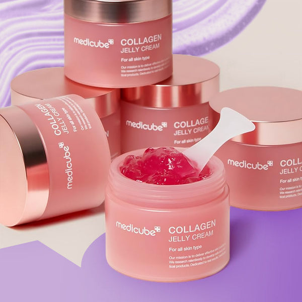 Medicube Korean skincare routine with device and pore-refining products