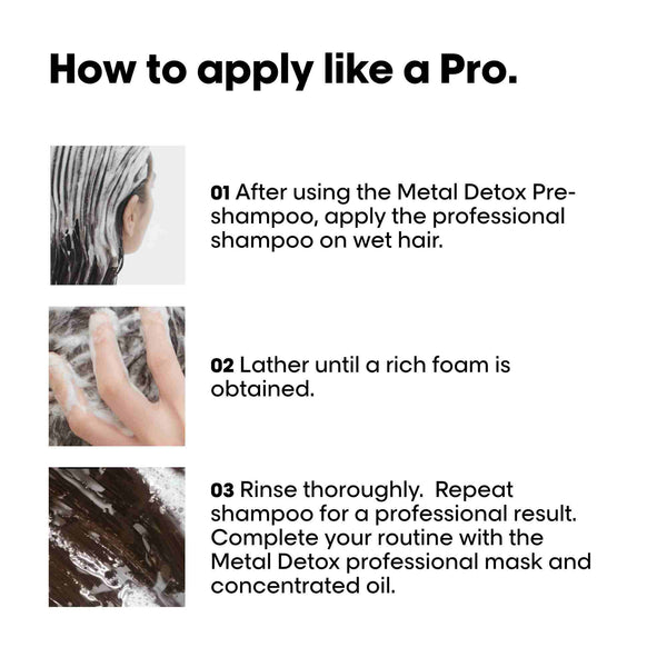 L'Oreal Professionnel Metal Detox Anti-Metal Cleansing Cream Shampoo 1500ml