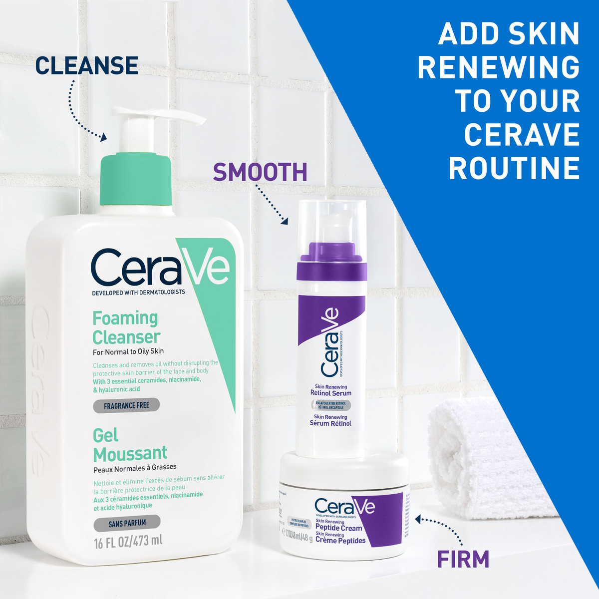 Cerave Skin Renewing Peptide Cream 48g