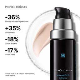 SkinCeuticals Advanced RGN-6 skincare product with proven results on a white background