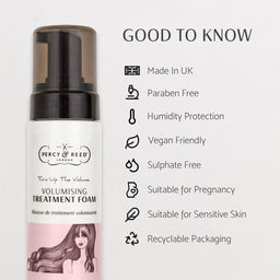 Percy & Reed Turn Up The Volume Volumising Treatment Foam 200ml