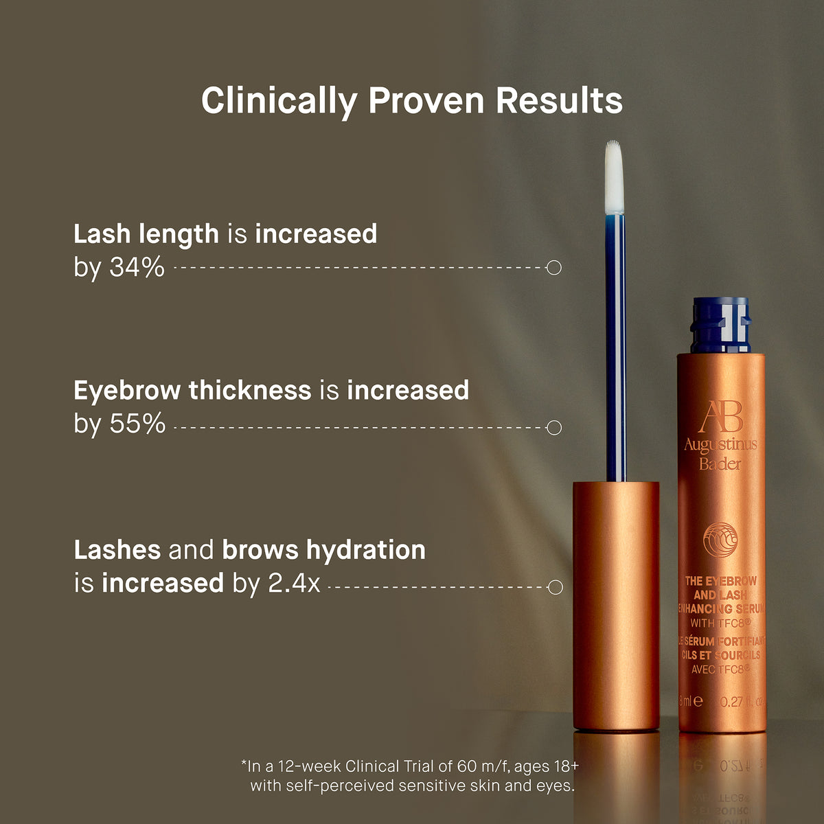 Augustinus Bader The Eyebrow & Lash Enhancing Serum 8ml