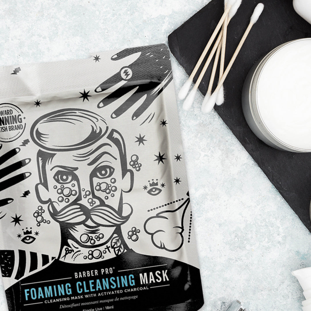 BARBER PRO Foaming Cleansing Mask