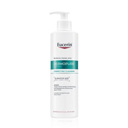 Eucerin Dermopure Correcting Cleanser bottle on a white background