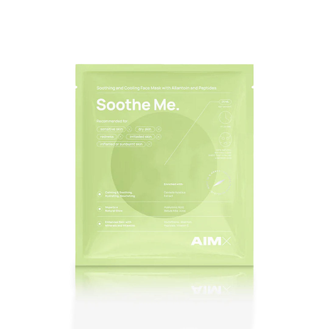 AimX Soothing sheet mask with peptides 