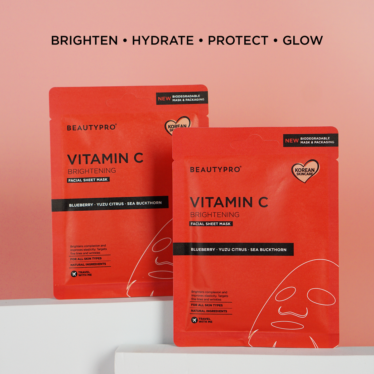 BEAUTYPRO VITAMIN C Brightening Sheet Mask
