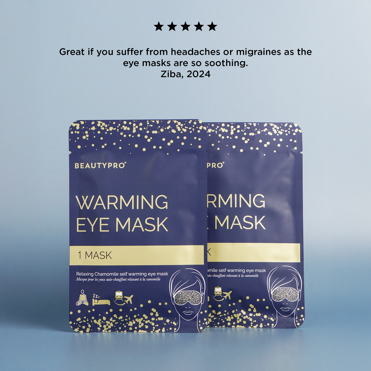 BEAUTYPRO Warming Eye Mask (Box Of 5)
