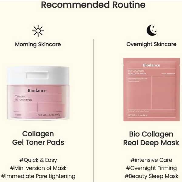 Biodance Collagen Gel Toner Pads 60 Pads
