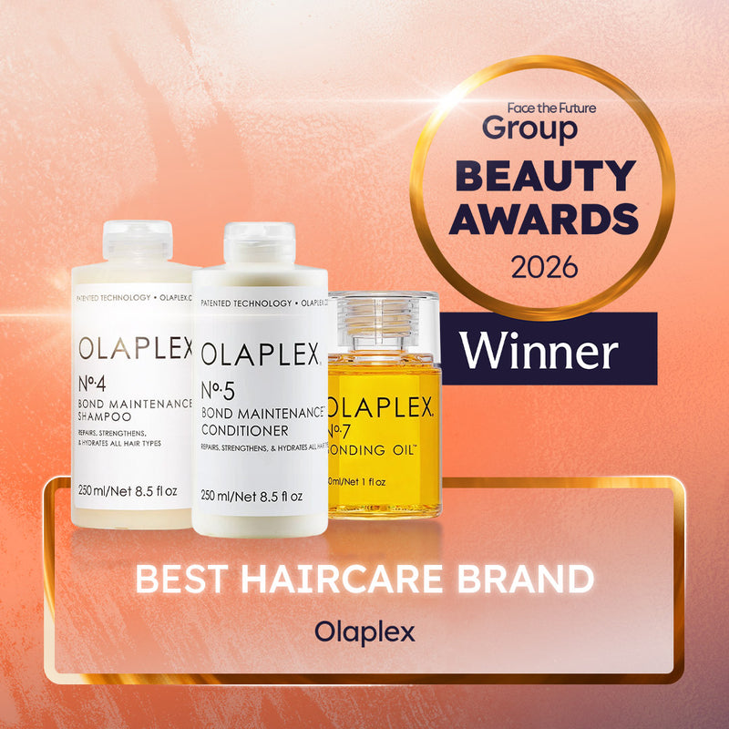 Olaplex winner of best haircare brand, Face the Future Beauty Awards 2026 