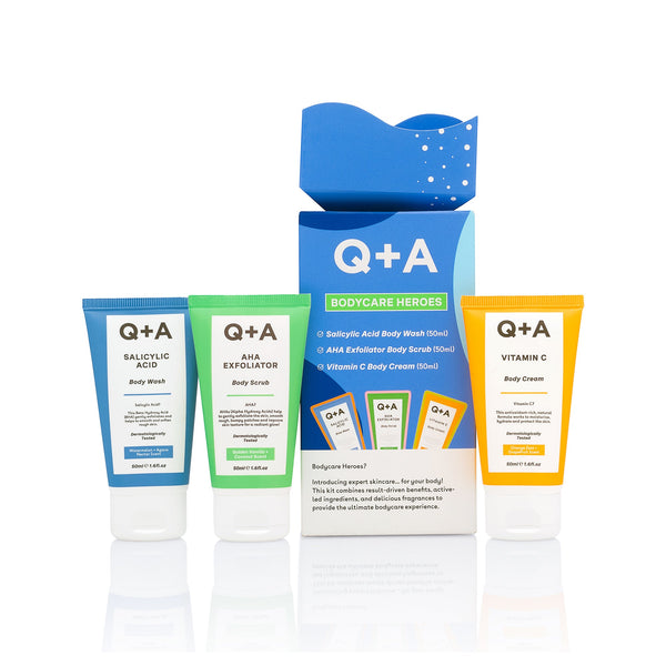 Q+A Bodycare Heroes Gift Set