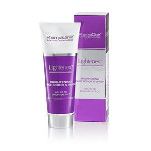 PharmaClinix Brightening Lightenex Face Scrub & Wash 250ml