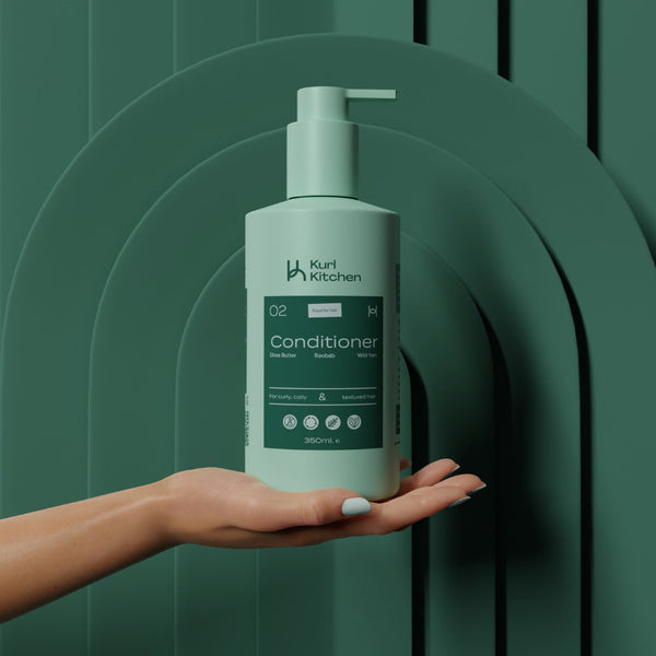 Kurl Kitchen Baobab and Wild Yam Conditioner 350ml