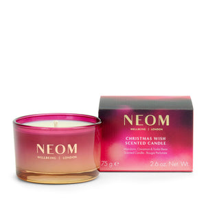 ‍Freebie: NEOM Christmas Wish Travel Candle 75g (100% off)
