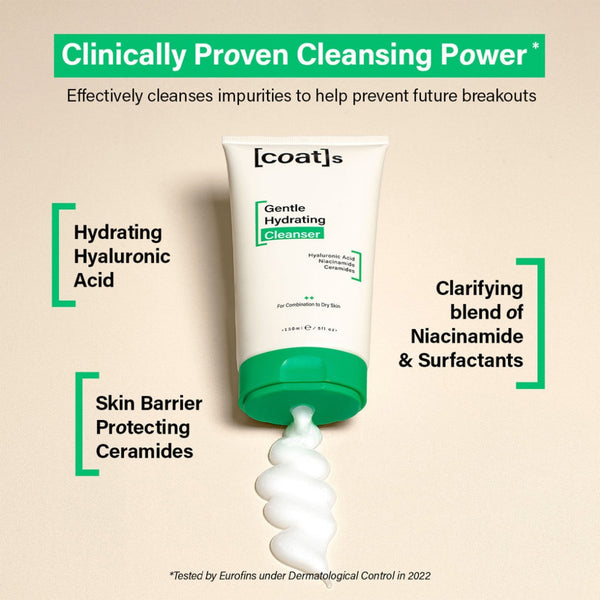 [coat]s Gentle Hydrating Cleanser 150ml