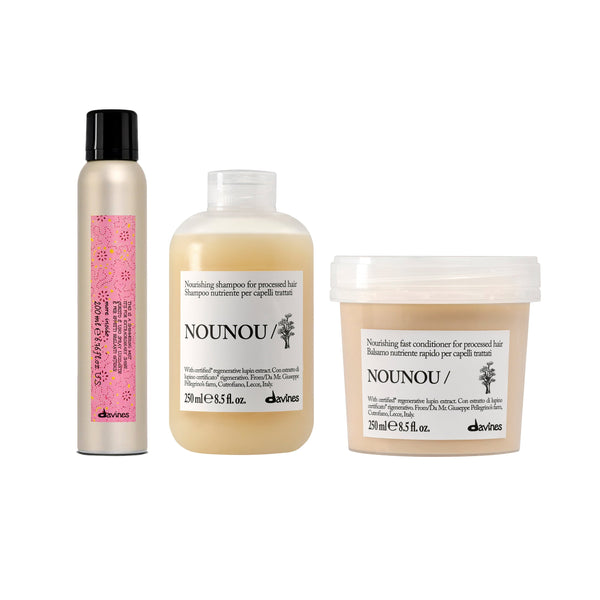  Davines NOUNOU Ultimate Nourishing Repair Trio 