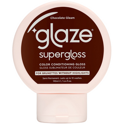 Glaze Supergloss Color Conditioning Hair Gloss Chocolate Gleam For Instant Shine 190ml