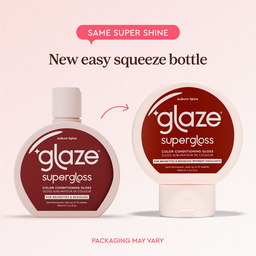Glaze Supergloss Color Conditioning Hair Gloss Auburn Spice For Instant Shine 190ml