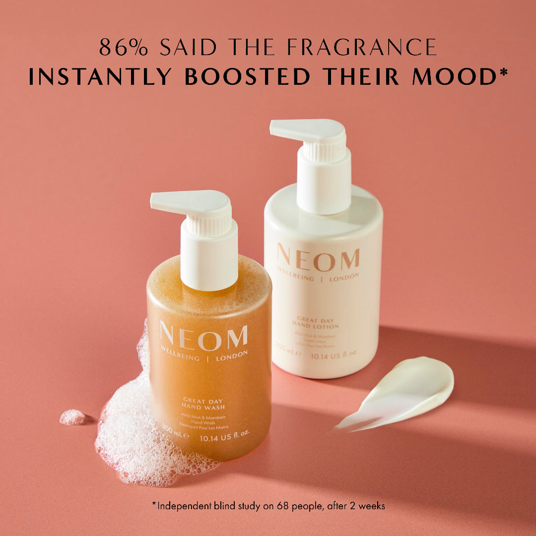 NEOM Great Day Hand Wash & Lotion Duo