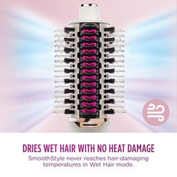 Shark Beauty SmoothStyle Heated Brush & Smoothing Comb with Storage Bag