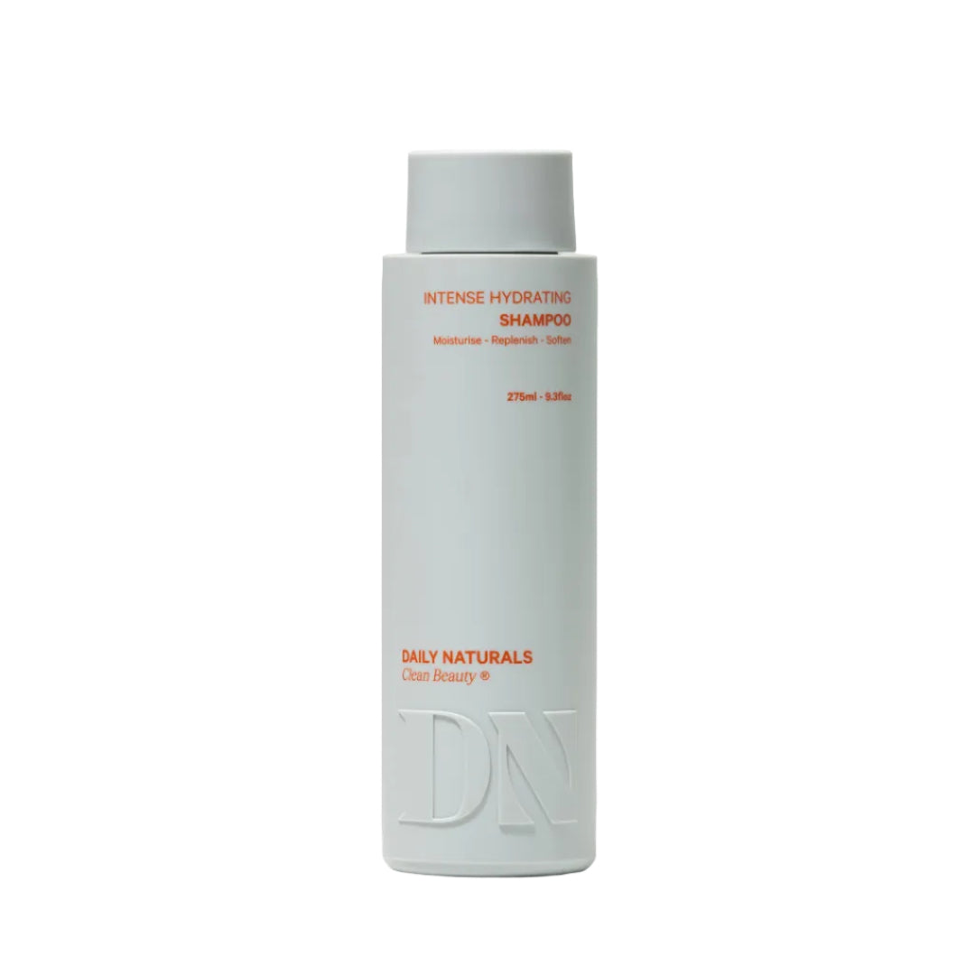 Shampoo bottle labeled 'Daily Naturals' on a white background