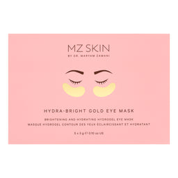 MZ SKIN Hydra-Bright Gold Eye Mask 5 x Masks