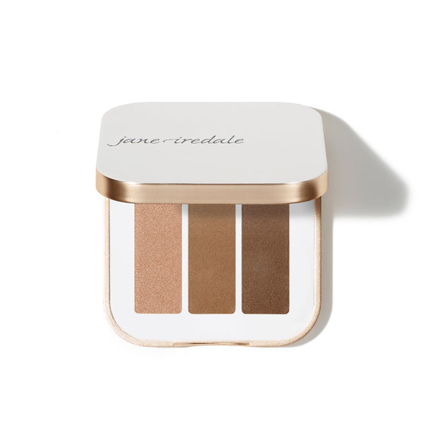 Jane Iredale PurePressed Eye Shadow Triple Triple Cognac