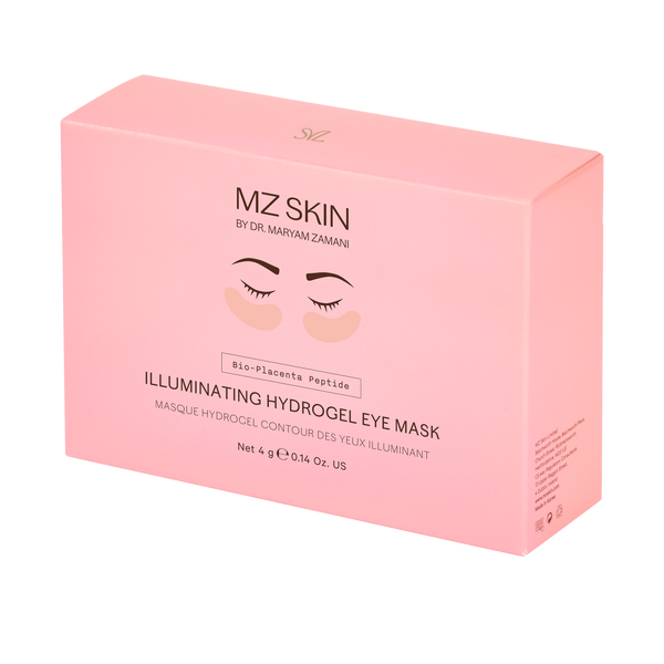 MZ SKIN Bio-Placenta Peptide Illuminating Hydrogel Eye Mask Sachet (5 Pack)