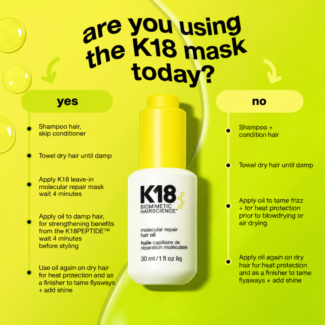 K18 Molecular Repair Hair Oil 30ml