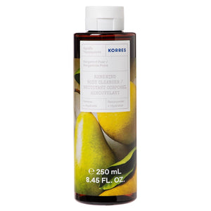 KORRES Bergamot Pear Shower Gel 250ml bottle