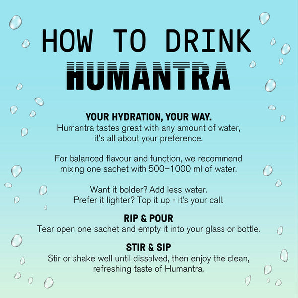 Humantra Lychee Electrolyte Powder, 20 Sachets