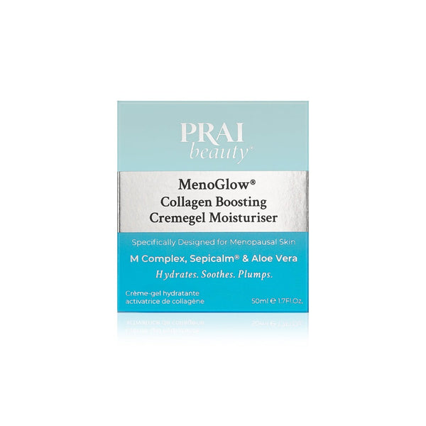 PRAI Beauty MenoGlow Collagen Boosting Crème Gel Moisturiser 50ml