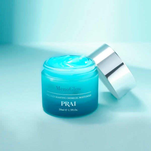 PRAI Beauty MenoGlow Collagen Boosting Crème Gel Moisturiser 50ml