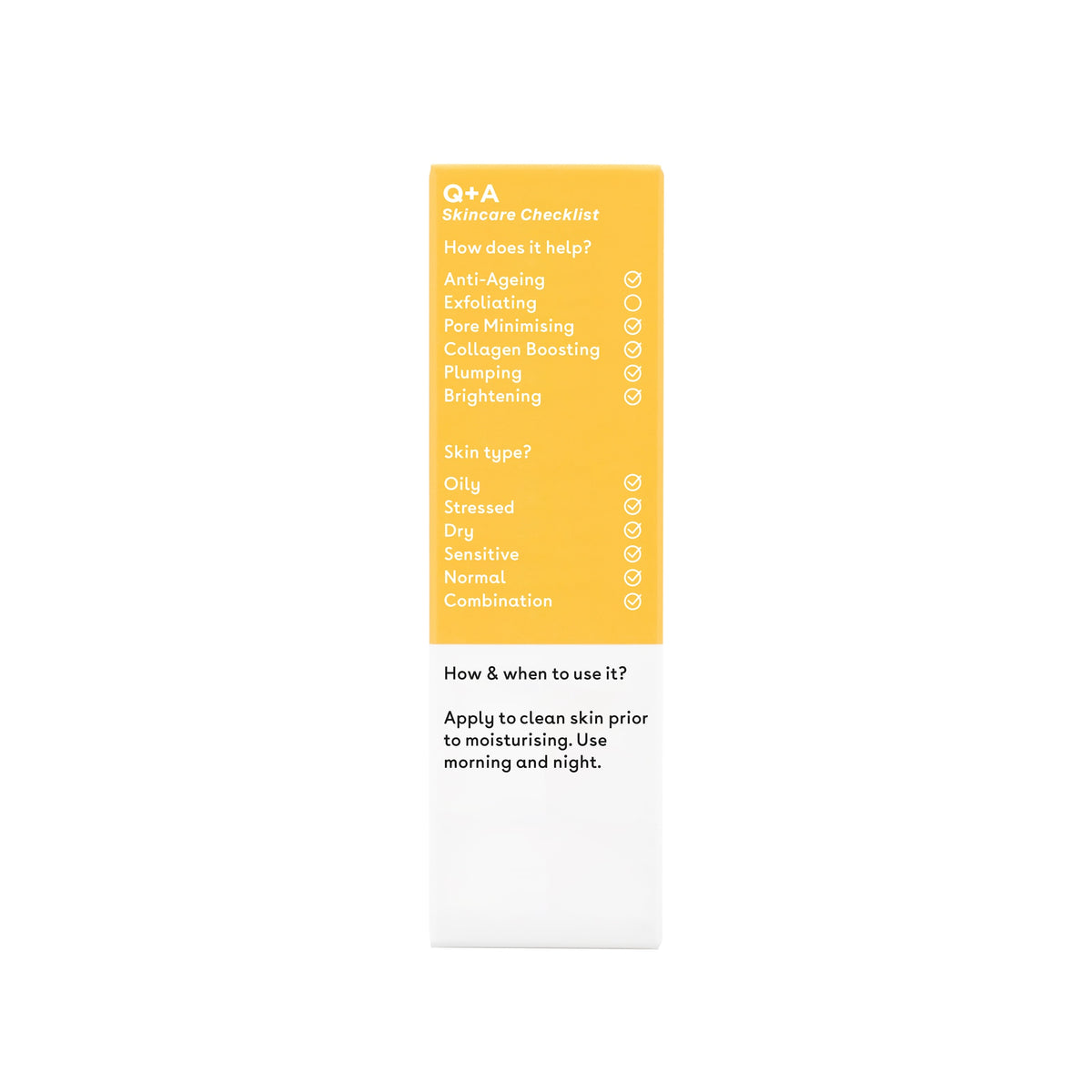 Q+A Multi-Peptide Serum